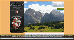 Desktop Screenshot of masunerhof.it